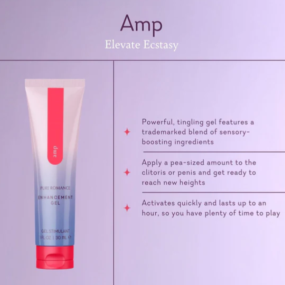 AMP Enhancement Gel – Intensify Sensation & Boost Pleasure Naturally