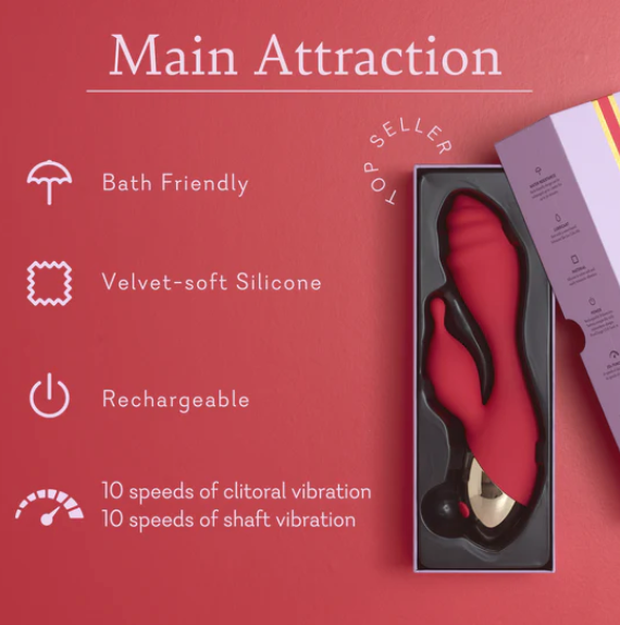 Main Attraction Dual-Action Vibrator