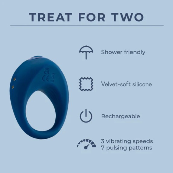 Treat For Two – Vibrating Cock Ring