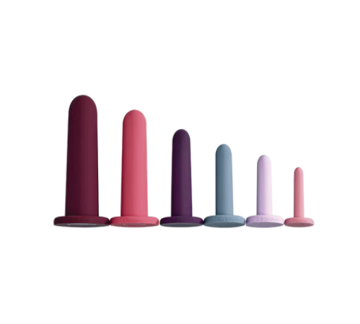 Vaginal Dilator Set – Tapered Silicone Dilators (6-Piece)