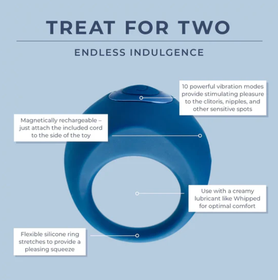 Treat For Two – Vibrating Cock Ring