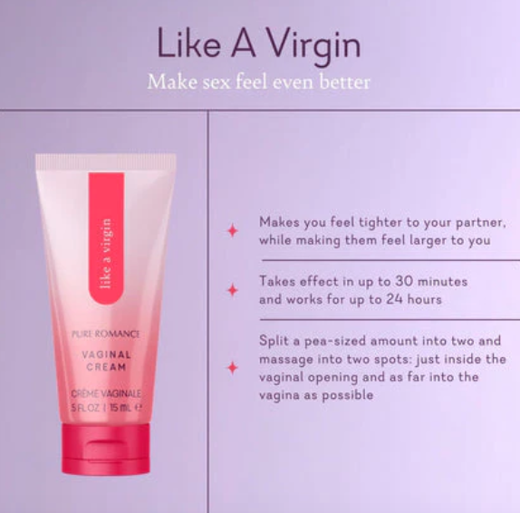 Like A Virgin 24-hour Tightening Cream