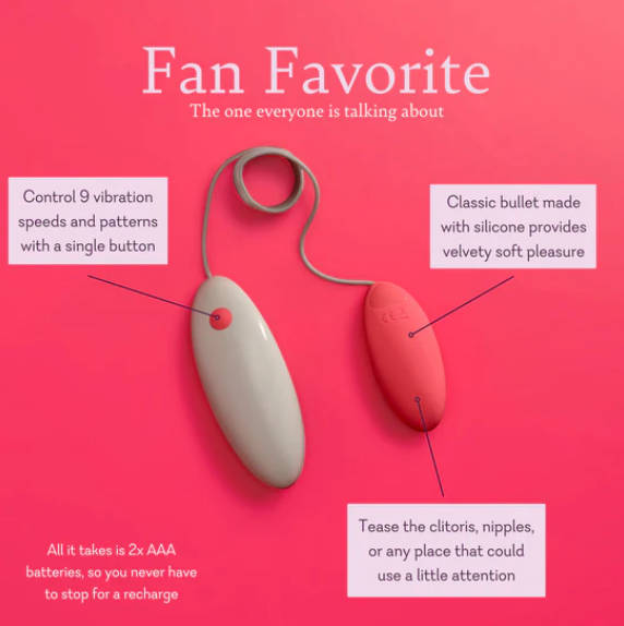 Fan Favourite – Clitoral Bullet Vibrator