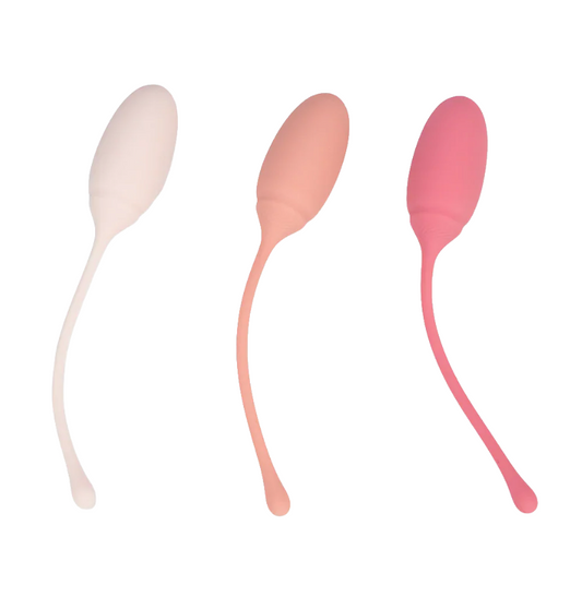 Kegel Weights Set for Pelvic Floor Strengthening – Vaginal Trainer Balls (3 Piece Set)