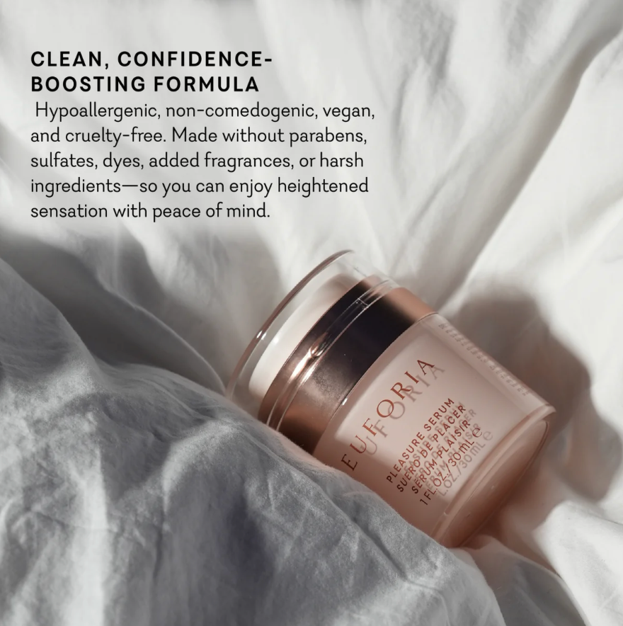 Arousal Gel for Enhanced Sensitivity | Tingling Pleasure Serum with Aloe & L-Arginine