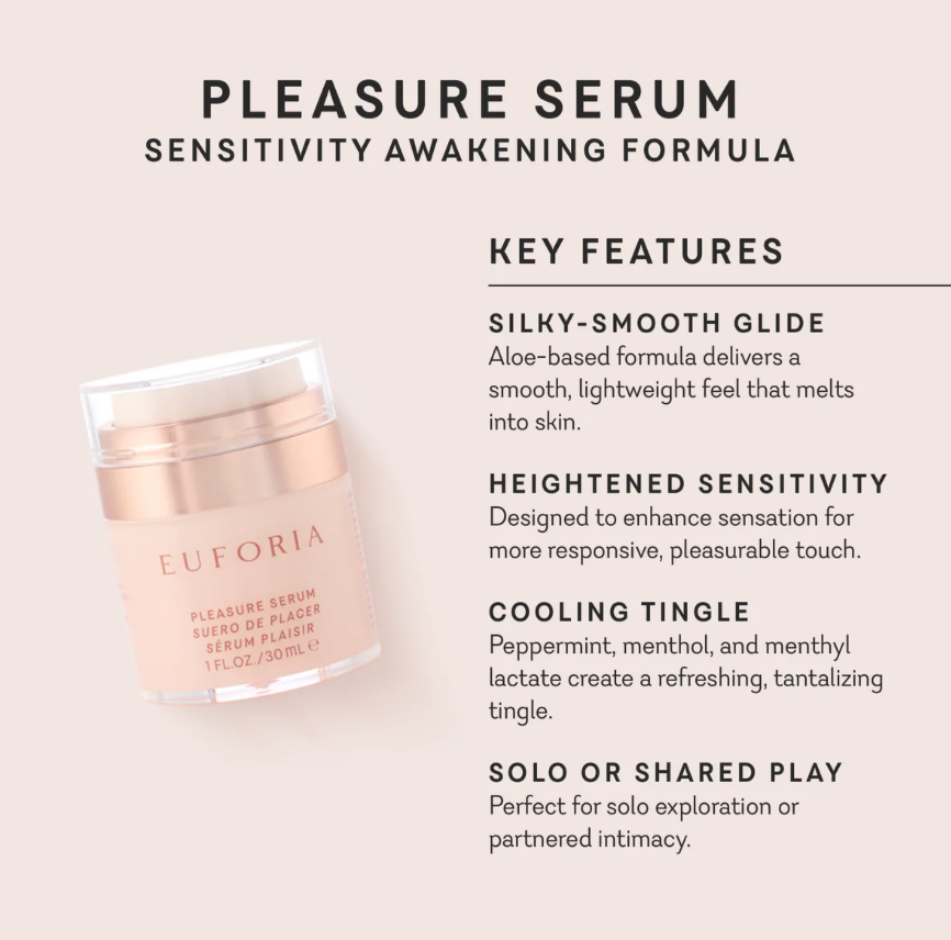 Arousal Gel for Enhanced Sensitivity | Tingling Pleasure Serum with Aloe & L-Arginine