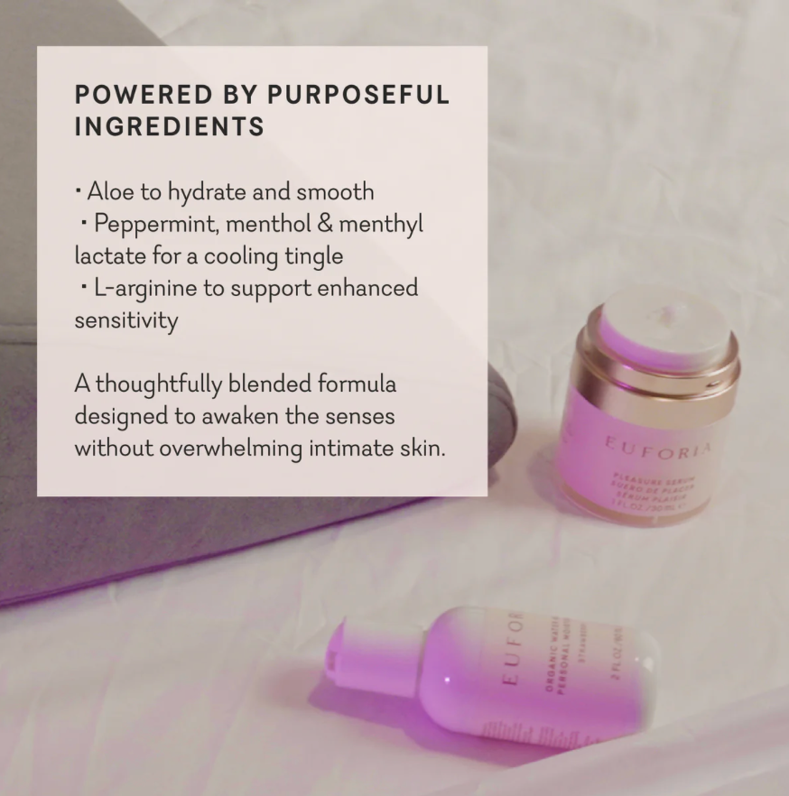 Arousal Gel for Enhanced Sensitivity | Tingling Pleasure Serum with Aloe & L-Arginine