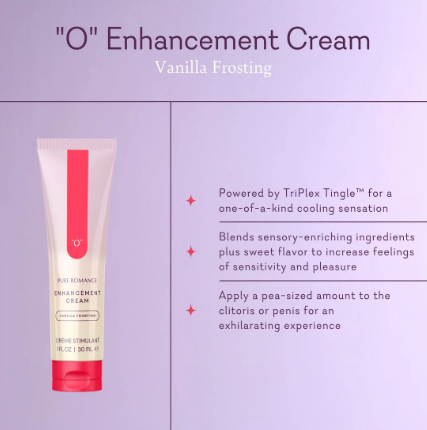 "O" – Long-Lasting Tingling Cream  * no.1 seller *