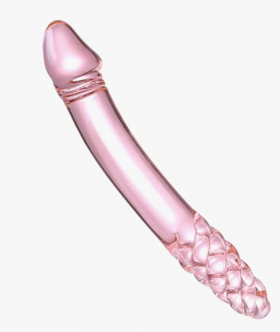Lucent Entwined Glass Wand