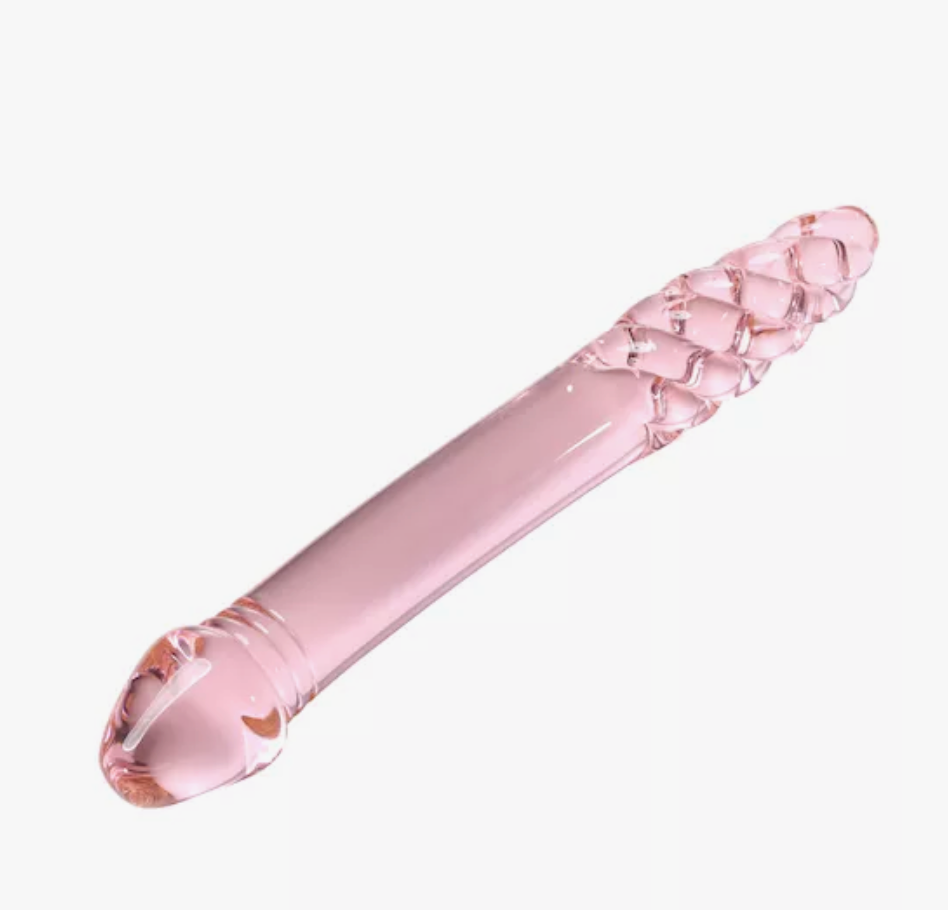 Lucent Entwined Glass Wand