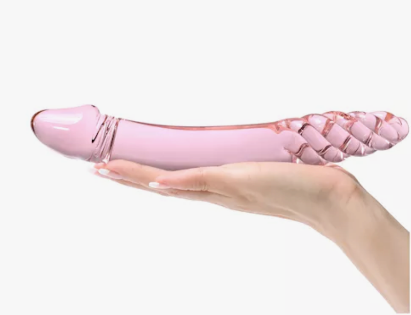 Lucent Entwined Glass Wand