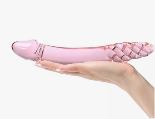 Lucent Entwined Glass Wand