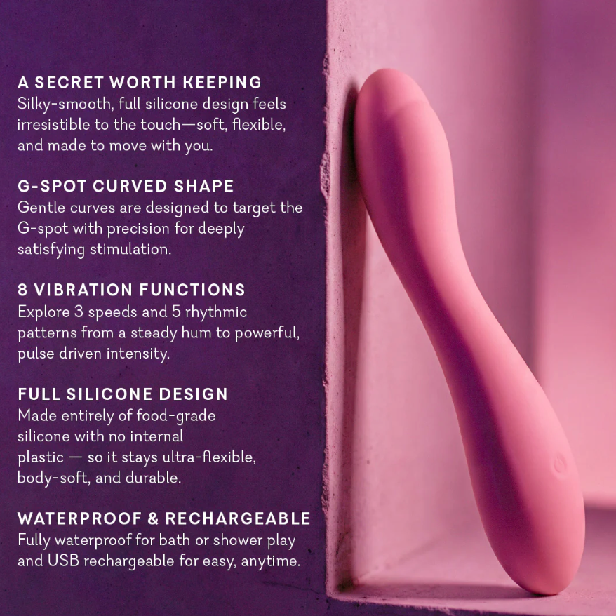 Secret Crush | Full silicon flexiable g-spot wand