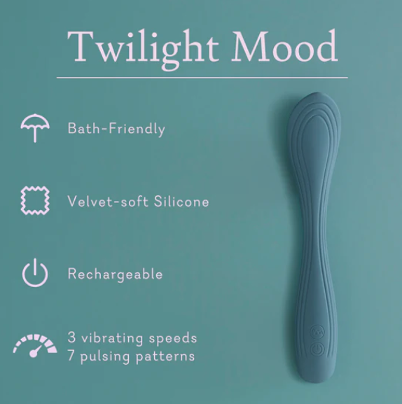 Twilight Mood Flexible Wand Vibrator