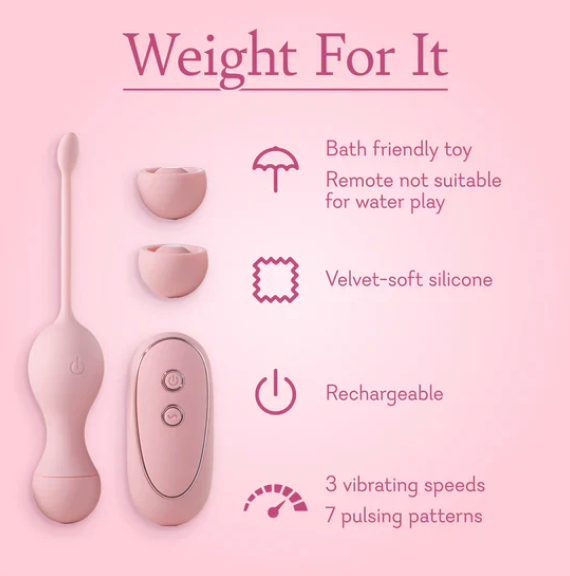 Weight For It – Pelvic Floor Fitness & Vibrating Trainer